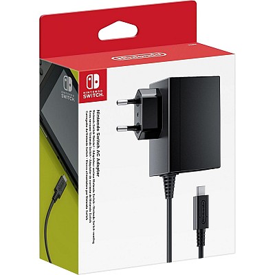 NINTENDO SWITCH AC ADAPTER - מטען מקורי מבית נינטנדו עבור הנינטנדו סוויץ NINTENDO SWITCH AC ADAPTER - מטען מקורי מבית נינטנדו עבור הנינטנדו סוויץ