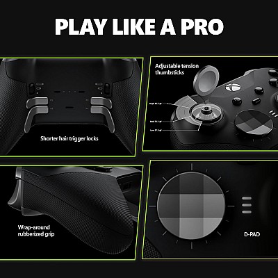 שלט אלחוטי מקורי Xbox Elite Wireless Controller Series 2 שלט אלחוטי מקורי Xbox Elite Wireless Controller Series 2