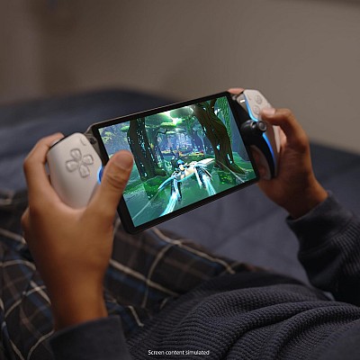 PlayStation Portal™ Remote Player – מסך נייד ל-PS5 בצבע לבן