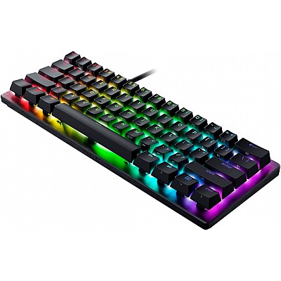 מקלדת Huntsman Mini 60% Razer סוויצ'ים סגולים