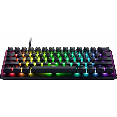 מקלדת Huntsman Mini 60% Razer סוויצ'ים סגולים