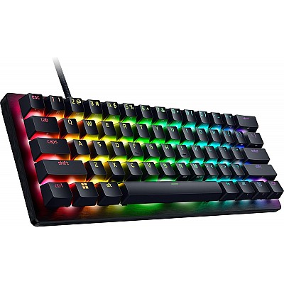 מקלדת Huntsman Mini 60% Razer סוויצ'ים סגולים