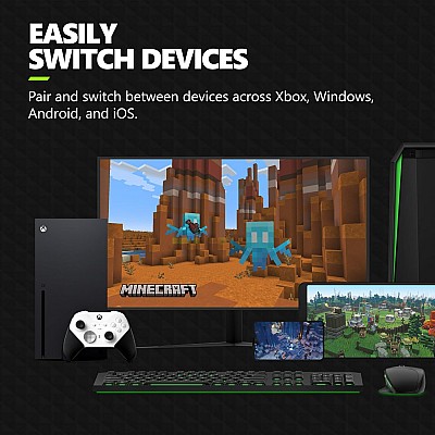 בקר אלחוטי Xbox Elite Wireless Controller Series 2‏ – Core לבן