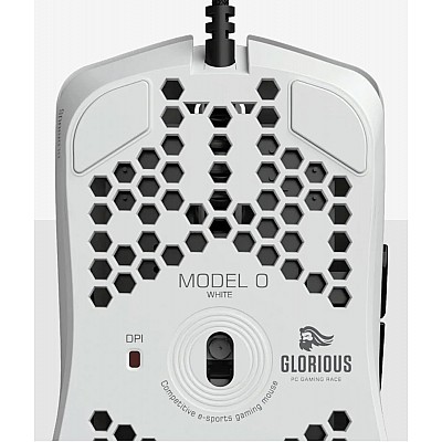 עכבר גיימינג חוטי - Glorious Model O בצבע לבן מט