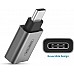 מתאם USB-C ל-USB-A 3.1 – זכר לנקבה (אלומיניום, אפור חלל) דגם Y-A025CGY מבית UNITEK