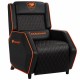 כורסת גיימרים צבע שחור וכטום | Cougar Ranger Orange Gaming Sofa