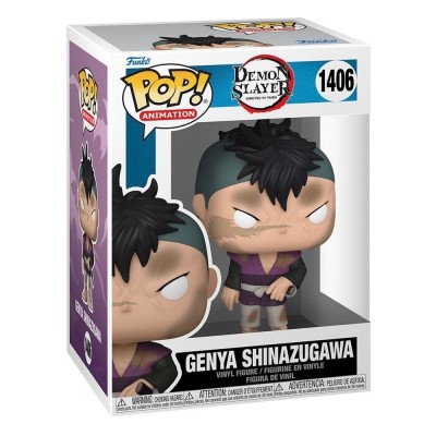 Funko Pop | בובת פופ: Animation: Demon Slayer - Kimetsu no Yaiba - Genya Shinazugawa#1406