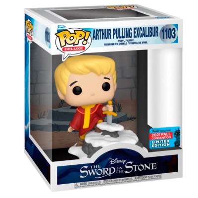 Funko Pop | בובת פופ Disney: Disney - Arthur Pulling Excalibur: The Sword in the Stone (Exclusive)