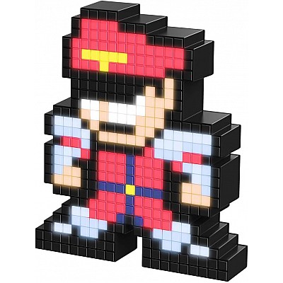 PDP Pixel Pals Street Fighter M. Bison – מנורת LED דמות פיקסלים