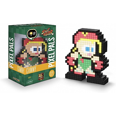 PDP Pixel Pals Street Fighter Cammy – מנורת LED דמות פיקסלים