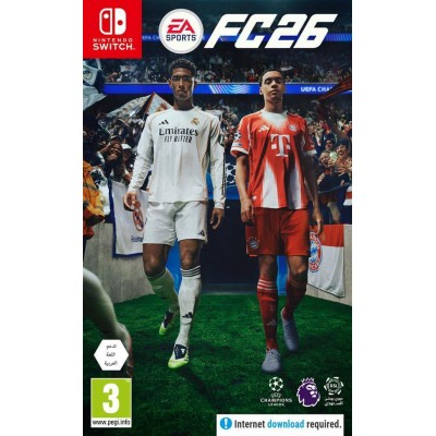 FC 26 לנינטנדו סוויץ' (אנגלית) FC 26 לנינטנדו סוויץ' (אנגלית)
