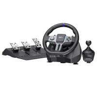 הגה מרוצים + גיר הילוכים + דוושות דגם PXN V9 Universal GEN2