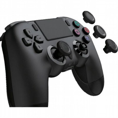 שלט Dragon דגם Double Shock אלחוטי לסוני 4 - שחור