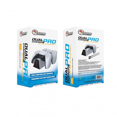 DRAGON PS5 DualSense Charging Station – מטען כפול לשני שלטים
