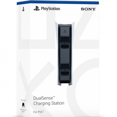 Sony PS5 DualSense Charging Station – מטען מקורי כפול לשני שלטים