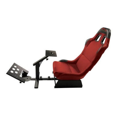 מושב מירוצים PLAYGAME GY036 המתאים לכל הקונסולות מגיע בצבע אדום