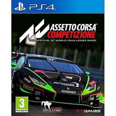 משחק Assetto Corsa Competizione ל- PS4 משחק Assetto Corsa Competizione ל- PS4