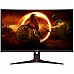 מסך גיימינג קעור AOC 27" C27G2ZE 240Hz 0.5ms VA FHD