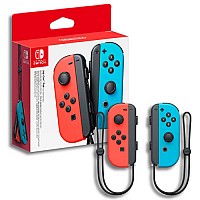 Nintendo Switch Joy-Con Pair Neon Red & Neon Blue - בקרים לנינטנדו סוויץ