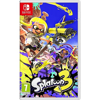 Nintendo Switch | משחק לנינטנדו סוויץ' - Splatoon 3 (יש צורך במנוי Nintendo Switch Online – נמכר בנפרד)