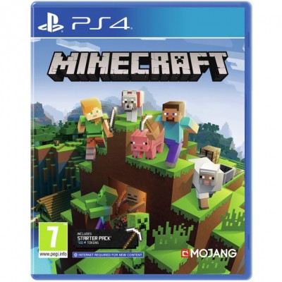 משחק Minecraft ל- PS4 משחק Minecraft ל- PS4
