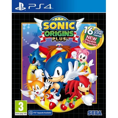 משחק Sonic Origins Plus ל- PS4 משחק Sonic Origins Plus ל- PS4