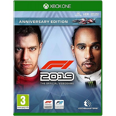 Xbox One | משחק לאקס בוקס - F1 2019 - Anniversary Edition