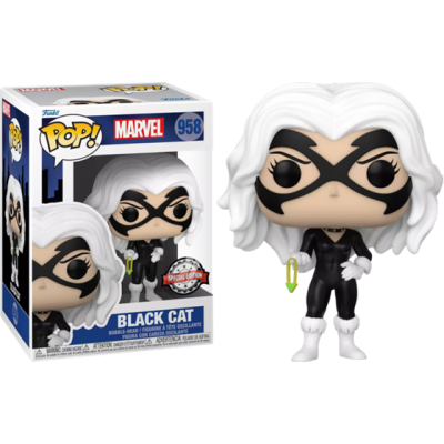 Funko Pop | בובת פופ: Marvel: Animated Spider-man - Black Cat Excslusive