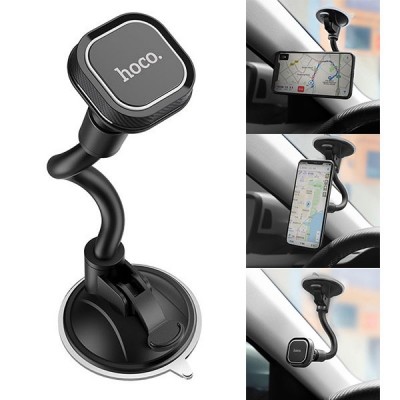 תושבת לרכב Hoco CA55 Astute Series – מחזיק טלפון אוניברסלי לדשבורד/שמשה קדמית
