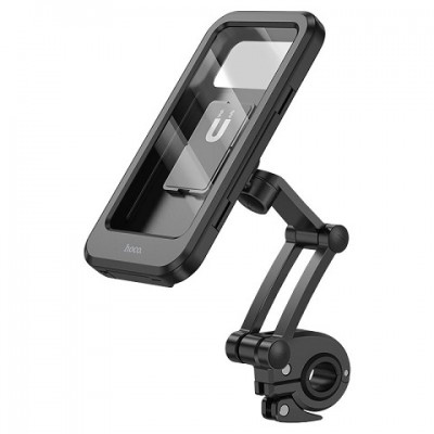 מחזיק לטלפון לאופנוע/אופניים HOCO CA101 Rider – מארז עמיד למים לכידון (שחור) מחזיק לטלפון לאופנוע/אופניים HOCO CA101 Rider – מארז עמיד למים לכידון (שחור)