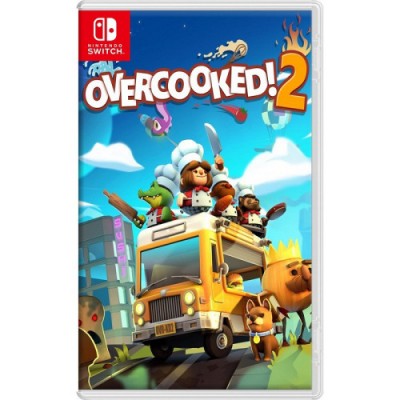 Nintendo Switch | משחק לנינטנדו סוויץ' - Overcooked 2 (מגיע כקוד הורדה דיגיטלי)