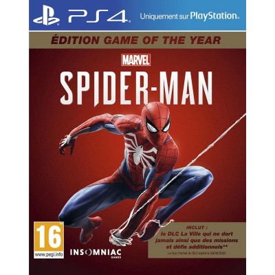 משחק Spider-Man GOTY ל- PS4 משחק Spider-Man GOTY ל- PS4