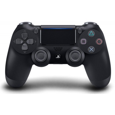 בקר משחק אלחוטי דור שני Sony PlayStation 4 DualShock 4 V2 - צבע שחור