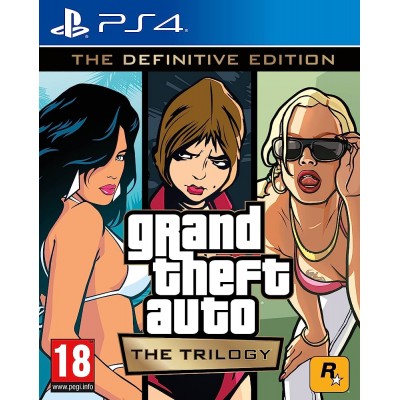 משחק GTA Grand Theft Auto: The Trilogy The Definitive Edition ל- PS4 משחק GTA Grand Theft Auto: The Trilogy The Definitive Edition ל- PS4