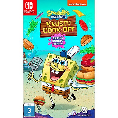 Nintendo Switch | משחק לנינטנדו סוויץ' - SpongeBob: Krusty Cook-Off Extra Krusty Edition