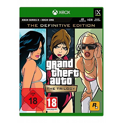 Xbox One | משחק לאקס בוקס - GTA Grand Theft Auto: The Trilogy - The Definitive Edition