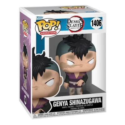 Funko Pop | בובת פופ: Animation: Demon Slayer - Kimetsu no Yaiba - Genya Shinazugawa#1406 Funko Pop | בובת פופ: Animation: Demon Slayer - Kimetsu no Yaiba - Genya Shinazugawa#1406