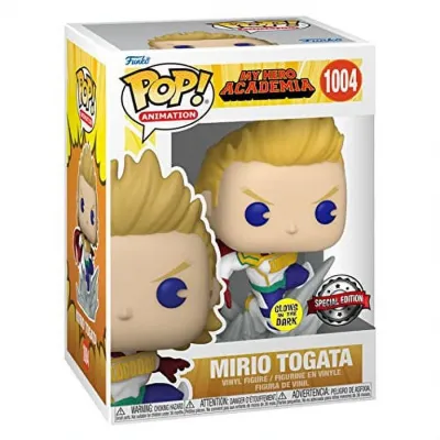 Funko Pop | בובת פופ: Animation: My Hero Academia - Mirio Togata Glow in the Dark (Exclusive) #1004 Funko Pop | בובת פופ: Animation: My Hero Academia - Mirio Togata Glow in the Dark (Exclusive) #1004