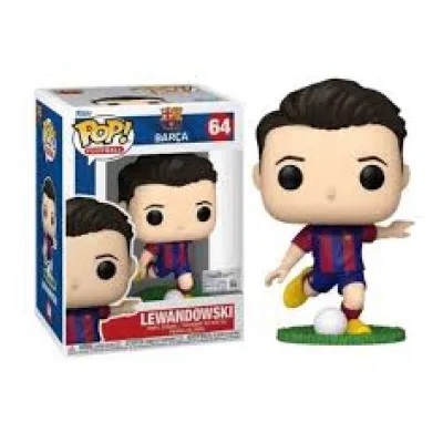 Funko Pop | בובת פופ: Sports: Football - Barcelona Lewandowski #64