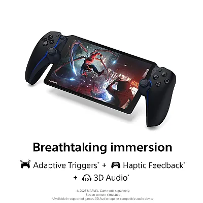 PlayStation Portal™ Remote Player – Midnight Black (שחור) | מסך נייד ל-PS5