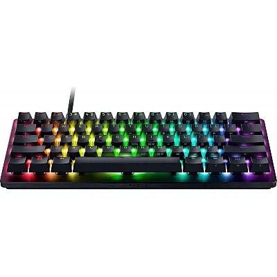 מקלדת Huntsman Mini 60% Razer סוויצ'ים סגולים מקלדת Huntsman Mini 60% Razer סוויצ'ים סגולים