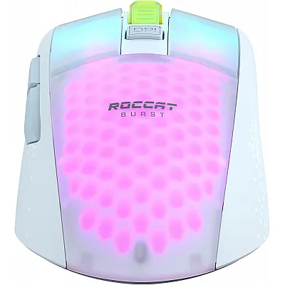 עכבר גיימינג חוטי ROCCAT BURST PRO AIR צבע לבן עכבר גיימינג חוטי ROCCAT BURST PRO AIR צבע לבן