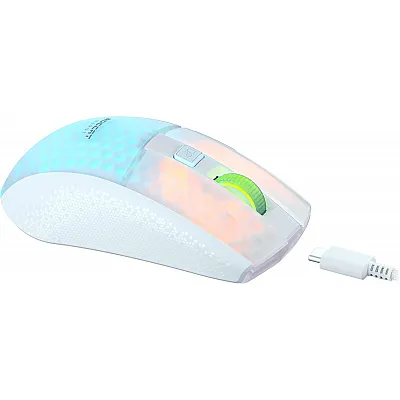 עכבר גיימינג חוטי ROCCAT BURST PRO AIR צבע לבן עכבר גיימינג חוטי ROCCAT BURST PRO AIR צבע לבן