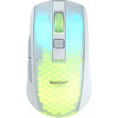 עכבר גיימינג חוטי ROCCAT BURST PRO AIR צבע לבן עכבר גיימינג חוטי ROCCAT BURST PRO AIR צבע לבן