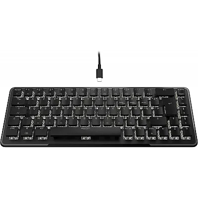 מקלדת גיימינג מכאנית חוטית מוקטנת 60% חברת Roccat דגם Vulcan II Mini מתגים אדומים צבע שחור