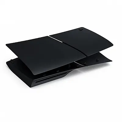 כיסוי מקורי לקונסולה פלייסטיישן 5 - PS5 Cover Set Slim Blu Ray/ Digital Midnight Black כיסוי מקורי לקונסולה פלייסטיישן 5 - PS5 Cover Set Slim Blu Ray/ Digital Midnight Black