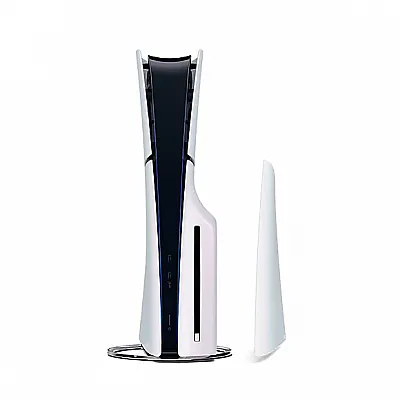 כיסוי מקורי לקונסולה פלייסטיישן 5 - Pearl Sony PS5 Slim Blu Ray/ Digital Cover Playstation כיסוי מקורי לקונסולה פלייסטיישן 5 - Pearl Sony PS5 Slim Blu Ray/ Digital Cover Playstation
