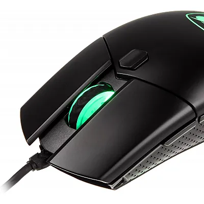 סט גיימינג מקלדת היברידית ועכבר - Cougar Deathfire EX Gaming Gear Combo