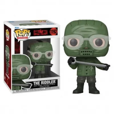 Funko Pop | בובת פופ: DC Super Heroes Comics: Batman - The Riddler #1192 Funko Pop | בובת פופ: DC Super Heroes Comics: Batman - The Riddler #1192