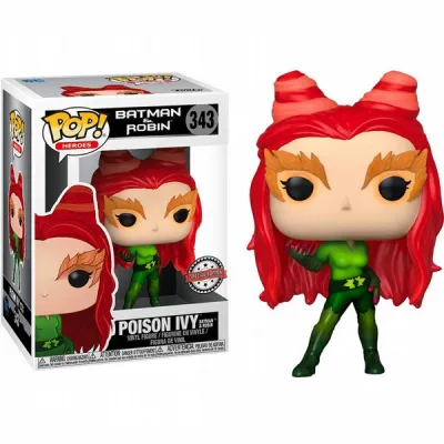 Funko Pop | בובת פופ: DC Super Heroes Comics: Batman & Robin- Poison Ivy #343 Funko Pop | בובת פופ: DC Super Heroes Comics: Batman & Robin- Poison Ivy #343